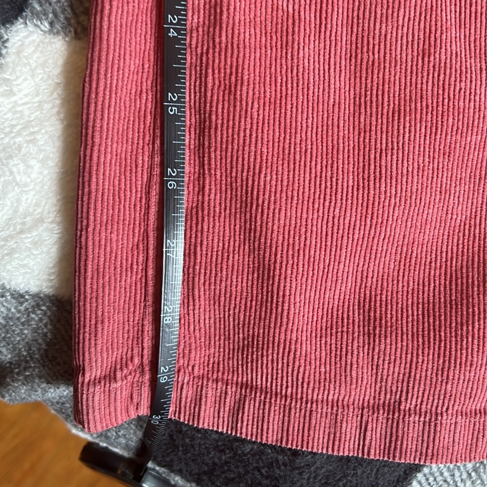 Women's Corduroy Pants in Rose - Picture 8 of 15